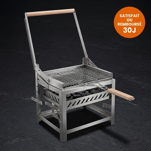 GrillMaster Pro F1 — Barbecue Charbon Rotatif